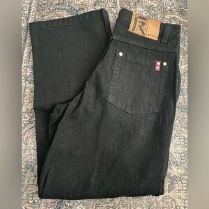 Vintage KnoBetta Black Denim Jeans - Size 16